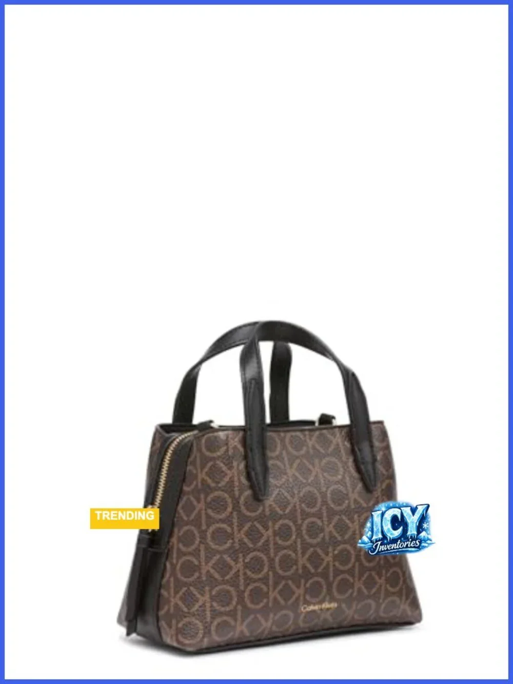 Vegan Leather 2-in-1 Mini Satchel Crossbody Bag with Removable Coin Purse